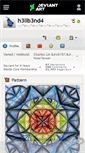 Mobile Screenshot of h3llb3nd4.deviantart.com