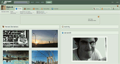 Desktop Screenshot of dem-m.deviantart.com