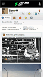 Mobile Screenshot of dem-m.deviantart.com