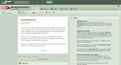 Desktop Screenshot of beautyisaroundus.deviantart.com