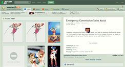 Desktop Screenshot of leotron25.deviantart.com
