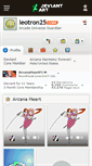 Mobile Screenshot of leotron25.deviantart.com