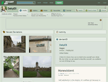 Tablet Screenshot of daisyeli.deviantart.com
