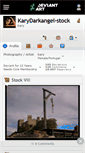Mobile Screenshot of karydarkangel-stock.deviantart.com