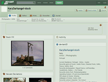 Tablet Screenshot of karydarkangel-stock.deviantart.com