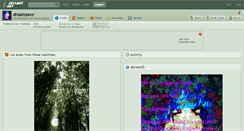 Desktop Screenshot of dreamzawr.deviantart.com