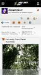 Mobile Screenshot of dreamzawr.deviantart.com