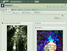 Tablet Screenshot of dreamzawr.deviantart.com