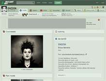 Tablet Screenshot of enzzok.deviantart.com