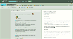 Desktop Screenshot of bird-pokemon.deviantart.com