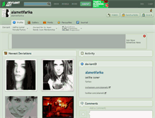 Tablet Screenshot of alametifarika.deviantart.com