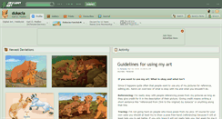 Desktop Screenshot of dukacia.deviantart.com
