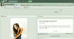 Desktop Screenshot of nevermoregraphix.deviantart.com