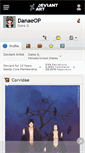 Mobile Screenshot of danaeop.deviantart.com