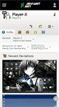 Mobile Screenshot of player-x.deviantart.com