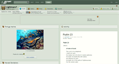 Desktop Screenshot of lightmare7.deviantart.com