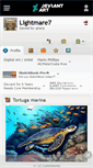 Mobile Screenshot of lightmare7.deviantart.com