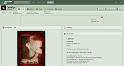 Desktop Screenshot of cameliya.deviantart.com