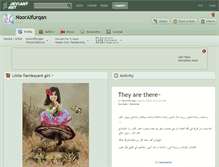 Tablet Screenshot of nooralfurqan.deviantart.com