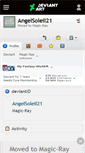 Mobile Screenshot of angelsoleil21.deviantart.com