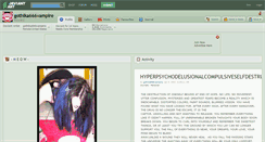 Desktop Screenshot of gothika666vampire.deviantart.com