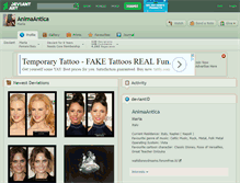 Tablet Screenshot of animaantica.deviantart.com