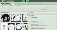 Desktop Screenshot of bursting-bubble.deviantart.com