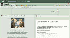 Desktop Screenshot of kyoraku08.deviantart.com
