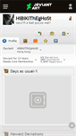 Mobile Screenshot of hibikitheghost.deviantart.com