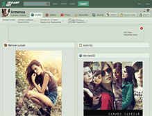 Tablet Screenshot of krmenxa.deviantart.com