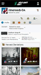 Mobile Screenshot of ninereeds-da.deviantart.com