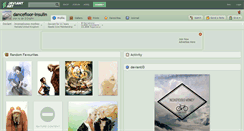 Desktop Screenshot of dancefloor-insulin.deviantart.com