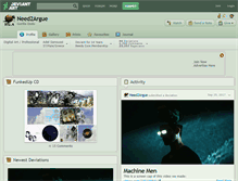 Tablet Screenshot of need2argue.deviantart.com