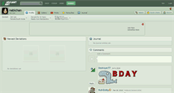Desktop Screenshot of nabichan.deviantart.com