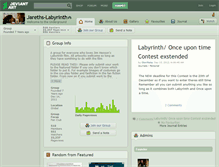 Tablet Screenshot of jareths-labyrinth.deviantart.com