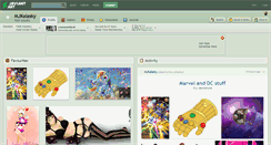 Desktop Screenshot of mjkalasky.deviantart.com