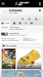 Mobile Screenshot of mjkalasky.deviantart.com