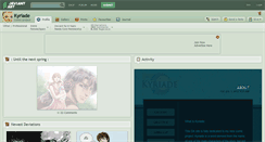 Desktop Screenshot of kyriade.deviantart.com