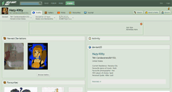 Desktop Screenshot of hazy-kitty.deviantart.com