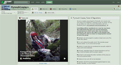 Desktop Screenshot of plymouthcosplay.deviantart.com