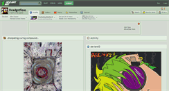 Desktop Screenshot of headgotfleas.deviantart.com