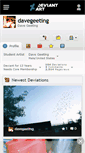 Mobile Screenshot of davegeeting.deviantart.com
