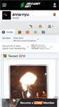 Mobile Screenshot of anna-nyu.deviantart.com