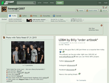 Tablet Screenshot of lionessgirl2007.deviantart.com