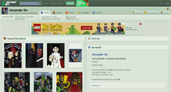 Desktop Screenshot of alexander-sin.deviantart.com