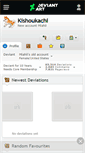 Mobile Screenshot of kishoukachi.deviantart.com