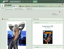 Tablet Screenshot of jrmcdeath.deviantart.com