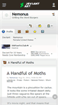 Mobile Screenshot of nemonus.deviantart.com
