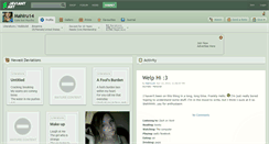 Desktop Screenshot of mahiru14.deviantart.com