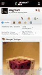 Mobile Screenshot of magnium.deviantart.com